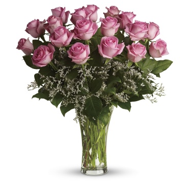 Make Me Blush - Dozen Long Stemmed Pink Roses