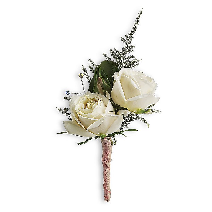 White Tie Boutonniere